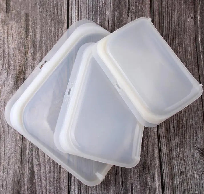Eco-Friendly Silicone Food Storage Bags - Large Capacity