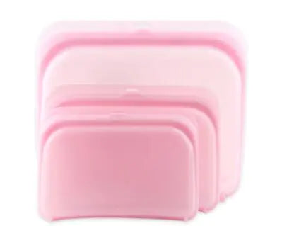 Eco-Friendly Silicone Food Storage Bags - Large Capacity
